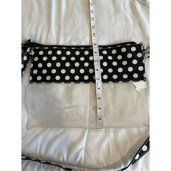 initials Inc Clear Baseball purse with shoulder strap says Play Ball - Picture 4 of 4